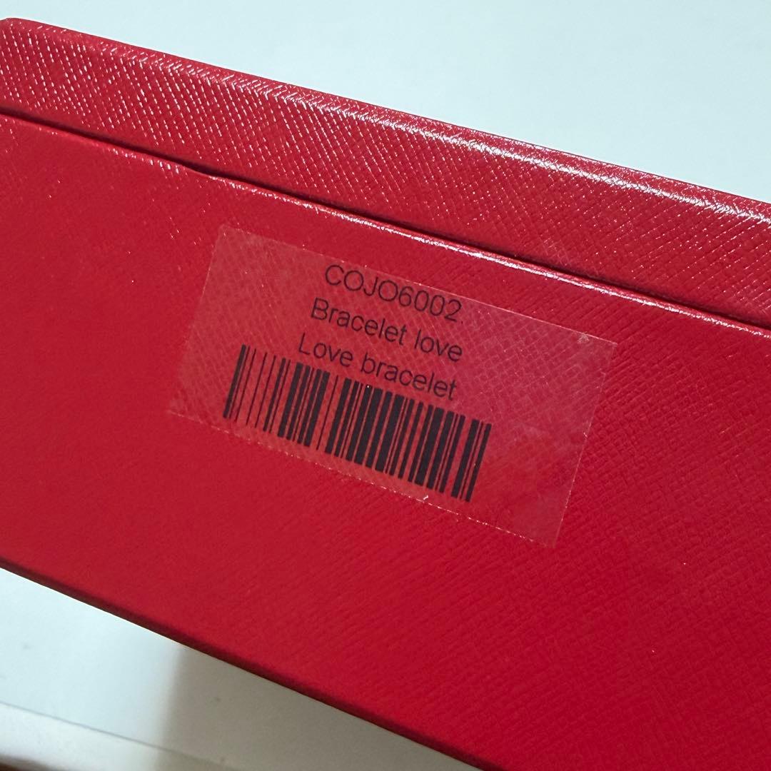美品　カルティエ　ブレスレット　ラブブレス　ケース　空箱