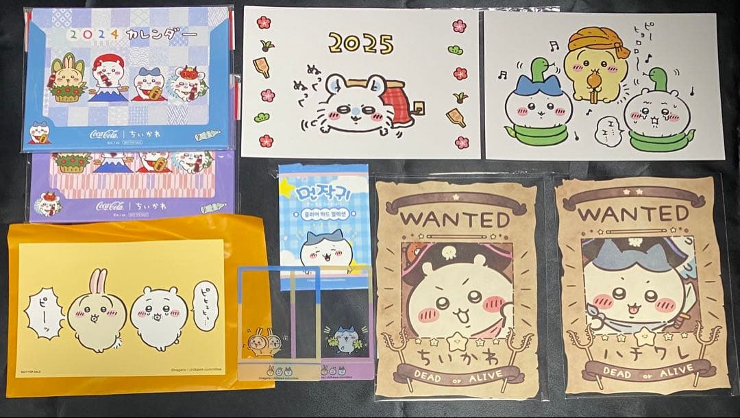 グッズまとめ売り　ちいかわ　ハチワレ　うさぎ　ボンボンドロップシール　等