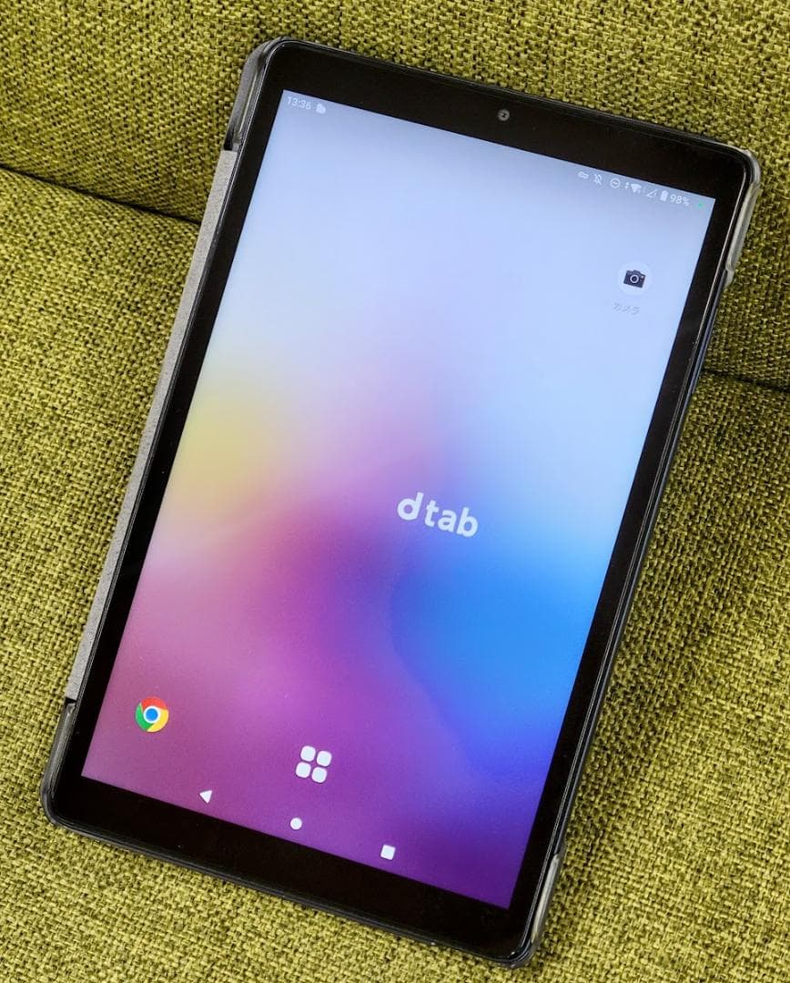 docomo dtab Compact d-42a タブレット バッテリー良好