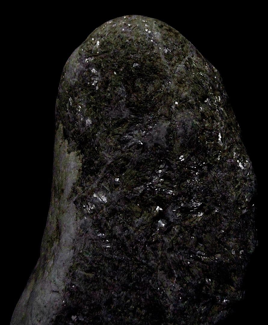 ★翡翠原石★糸魚川硬玉・白【姫川河口・ウブ339ｇ】