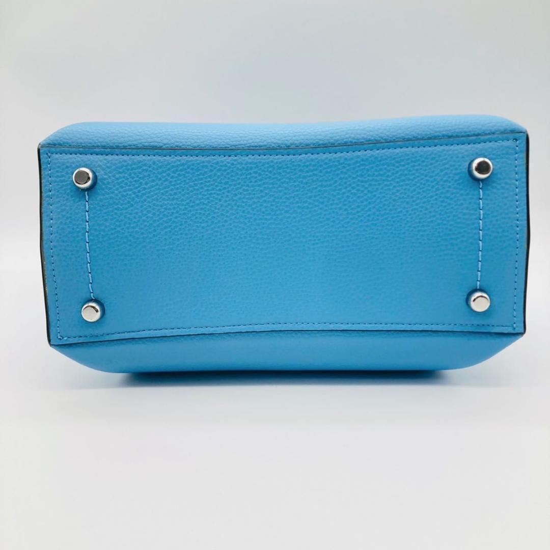 COACH ウィロウ バケット 2way ショルダー レザー ターンロック