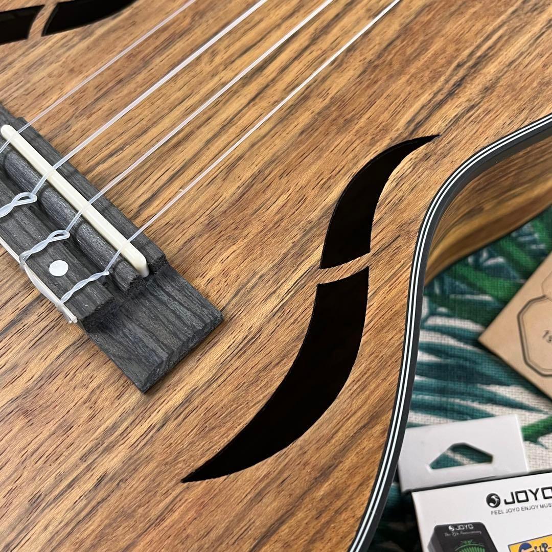 【入門セット】IRINのウォルナット材コンサート・ウクレレ【ウクレレ専門店】