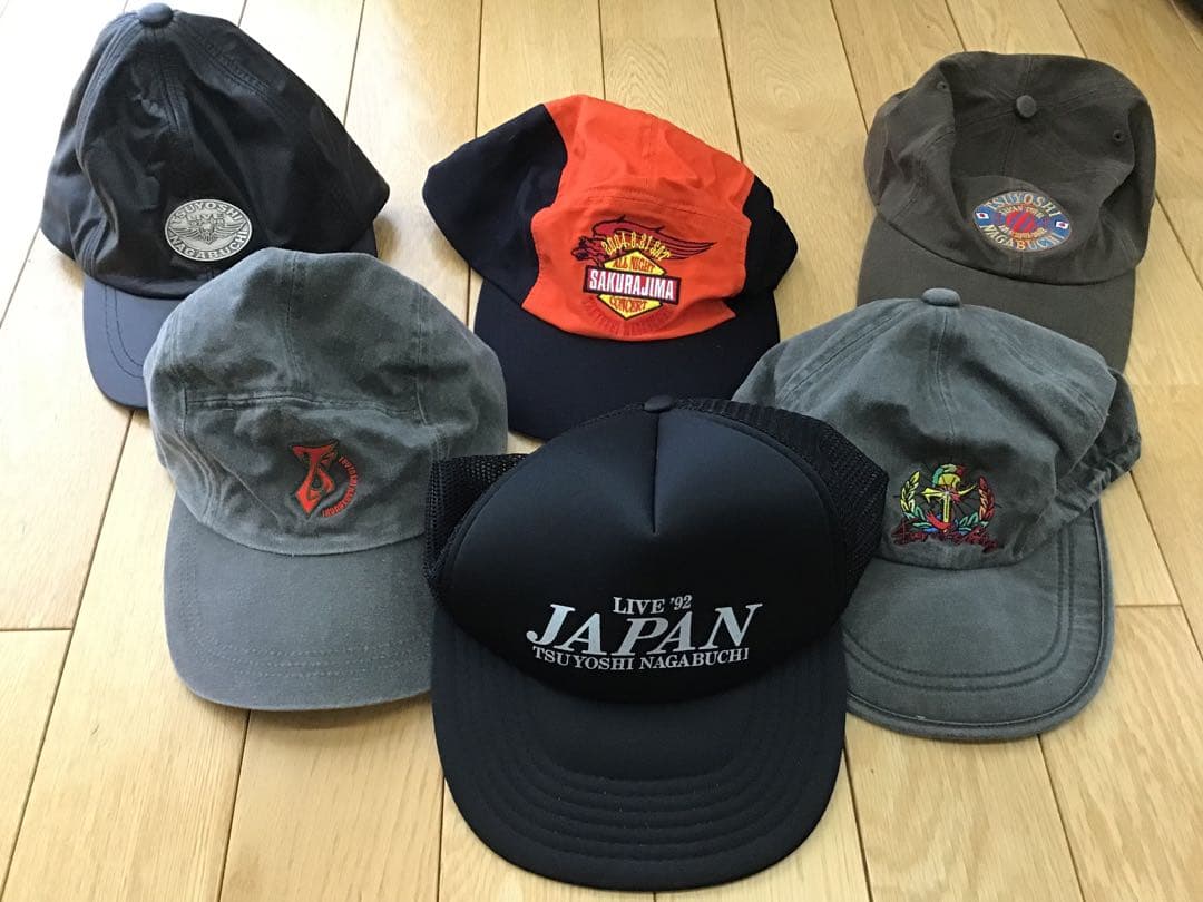 長渕剛　帽子　6個セット　新品