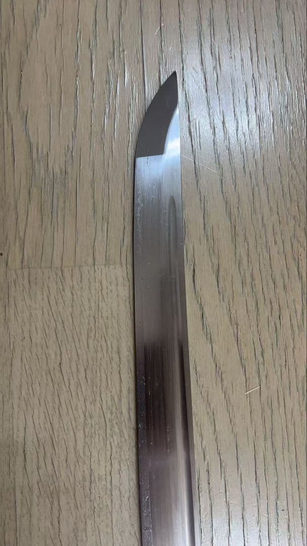 戦術打刀 模造刀 1060 鋼刃 木塗装鞘 TPR 柄 日本刀 居合刀