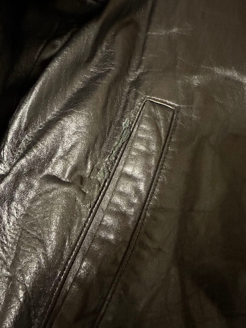 い*ん様 超スペシャル 90s ポニーマーク無 ラルフローレン レザー ジャケッ