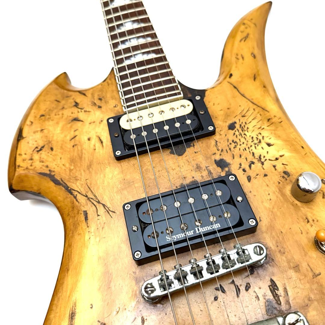 【レリック風】 Burny MockingBird バーニー エレキギター