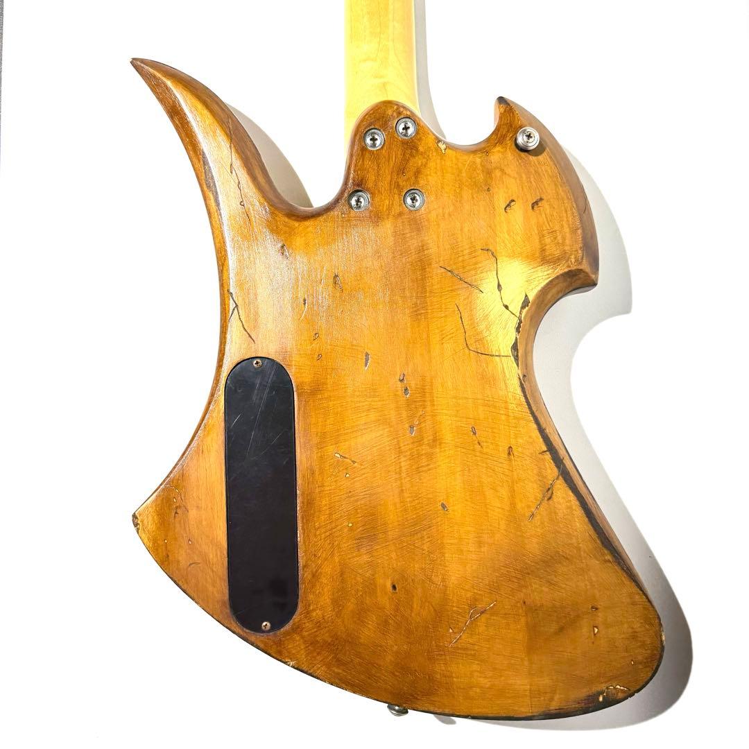 【レリック風】 Burny MockingBird バーニー エレキギター