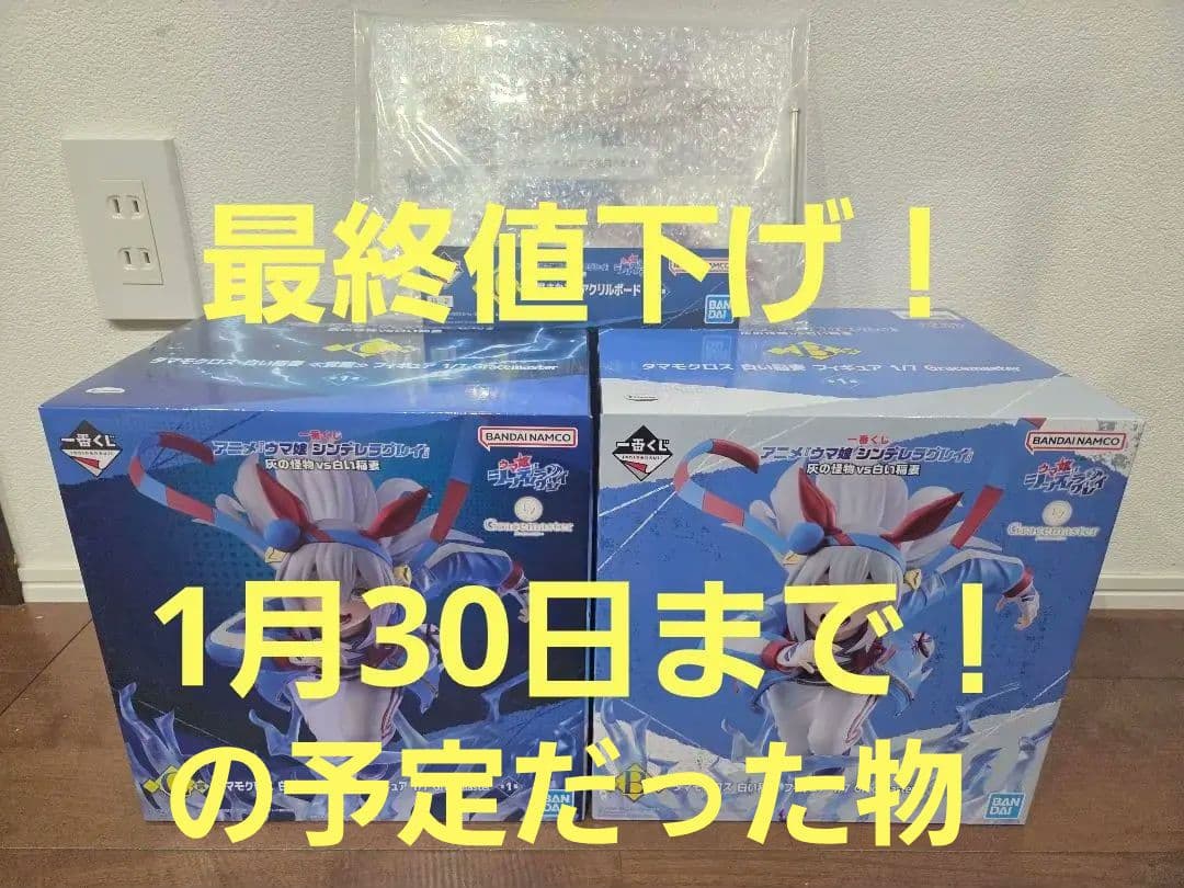 一番くじ　ウマ娘　シンデレラグレイ　B賞　C賞　タマモクロス