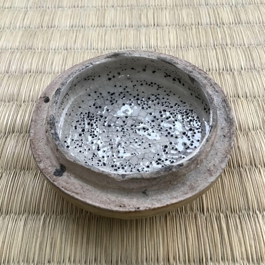 茶道具　香合　黄瀬戸干支巳香合　洞窯十五世　水野家康作　共箱　S77KGA