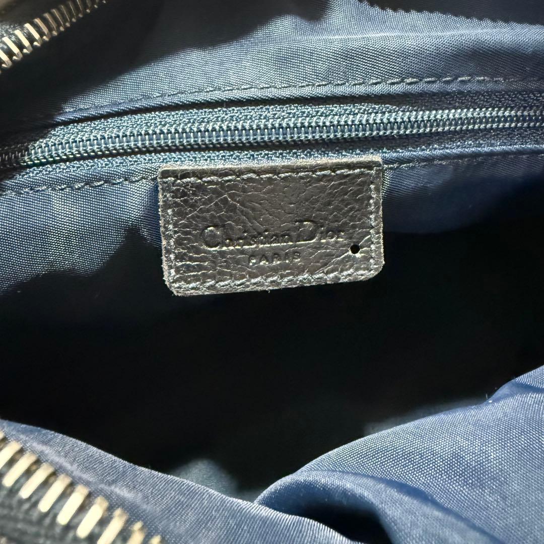 クリスチャンディオール フライト デニム オブリーク ショルダーバッグ