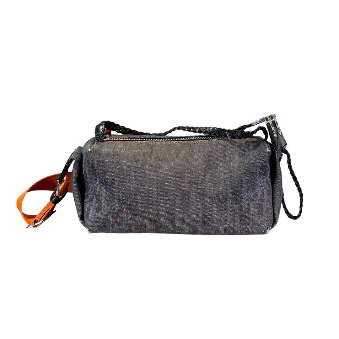 クリスチャンディオール フライト デニム オブリーク ショルダーバッグ