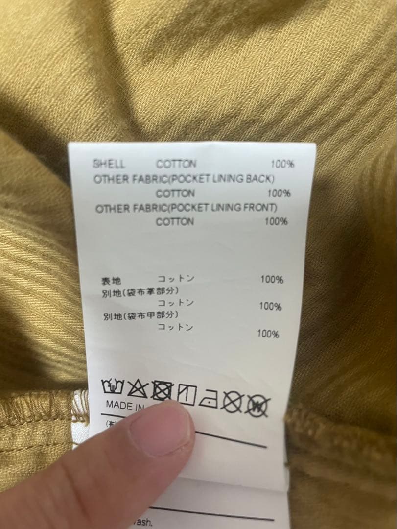 WTAPSダブルタップス 2021AW CORDUROY コーデュロイ シャツ