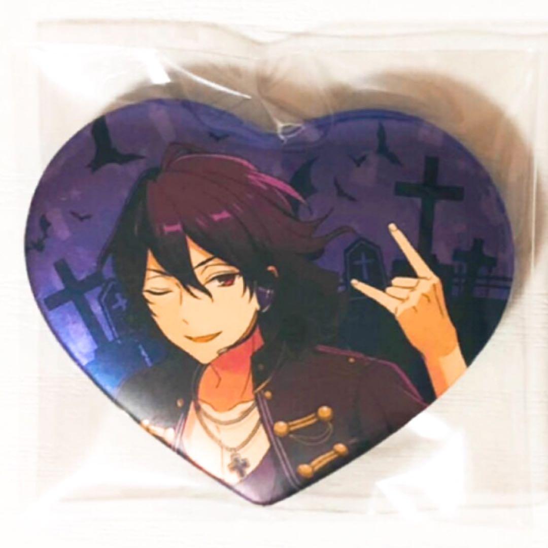 新品★あんスタ★UNDEAD【朔間零】中国★ハート缶バッジ★キャラバッジ★4点