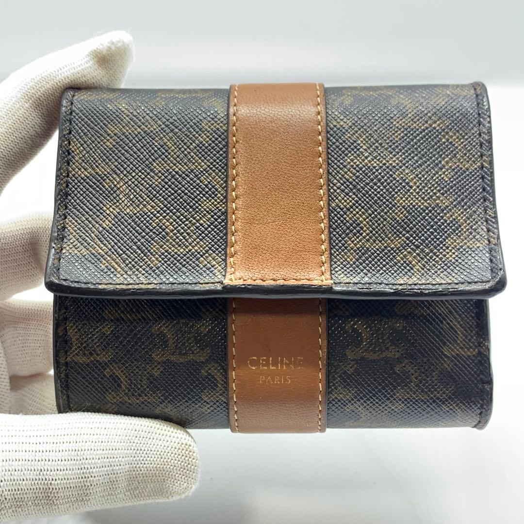 ✨美品　フォールデッド コンパクト ウォレット トリオンフ