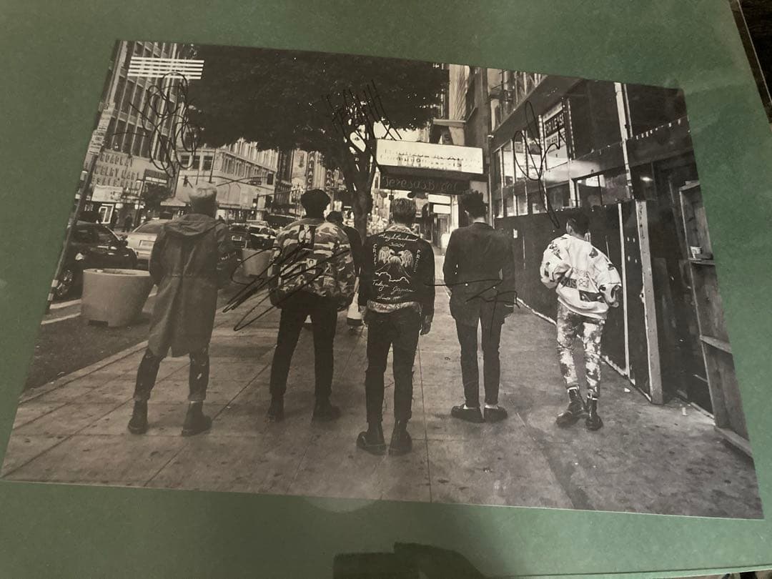激レア　bigbang made loser直筆サインポスター　ビッグバン