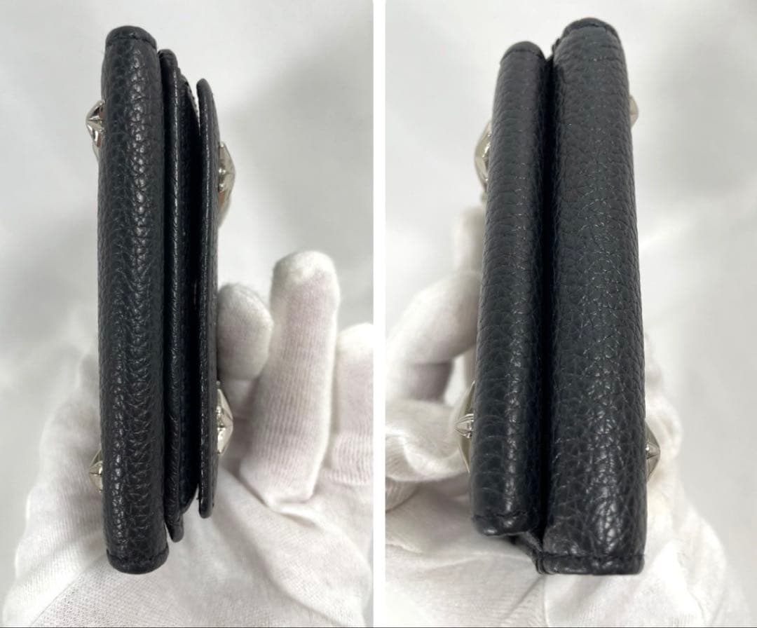 未使用に近い JIMMY CHOO ジミーチュウ 三つ折り財布 NEMO 箱付き