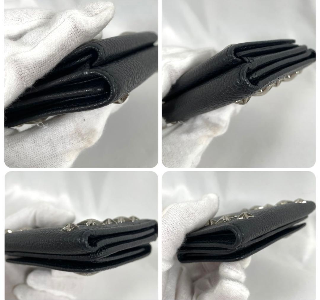 未使用に近い JIMMY CHOO ジミーチュウ 三つ折り財布 NEMO 箱付き