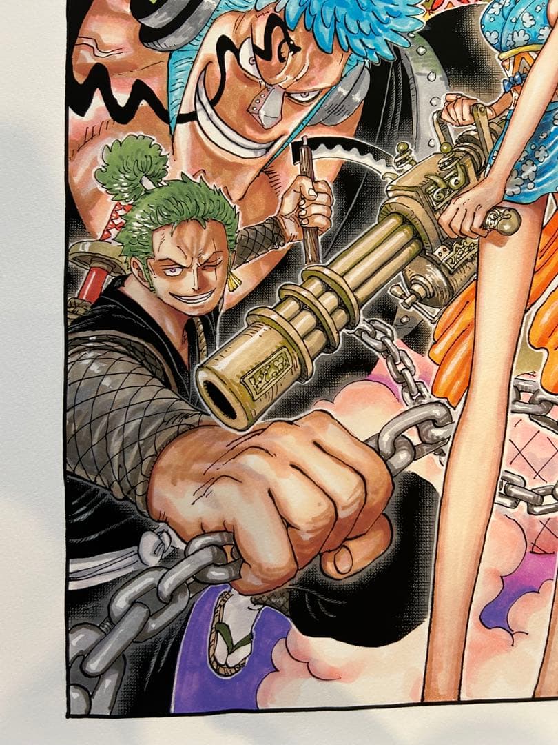 ONE PIECE アート作品　NFT 尾田栄一郎先生サイン入り