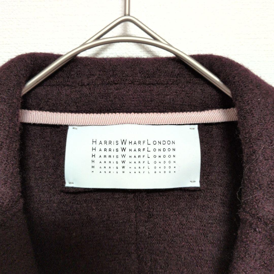 新品タグ付　HARRIS WHARF LONDON　イタリア製　ウールコート