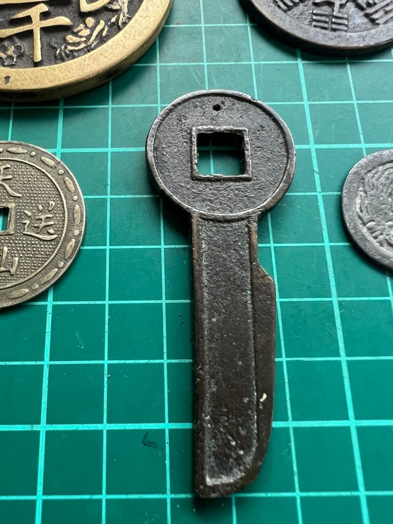 穴銭　中国絵銭　５枚まとめロット