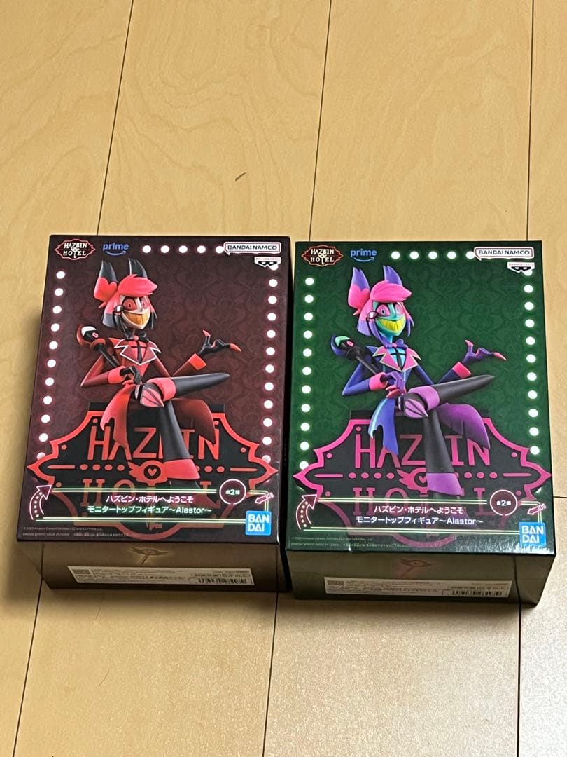 ハズビン・ホテルへようこそ モニタートップ フィギュア アラスター 2個セット