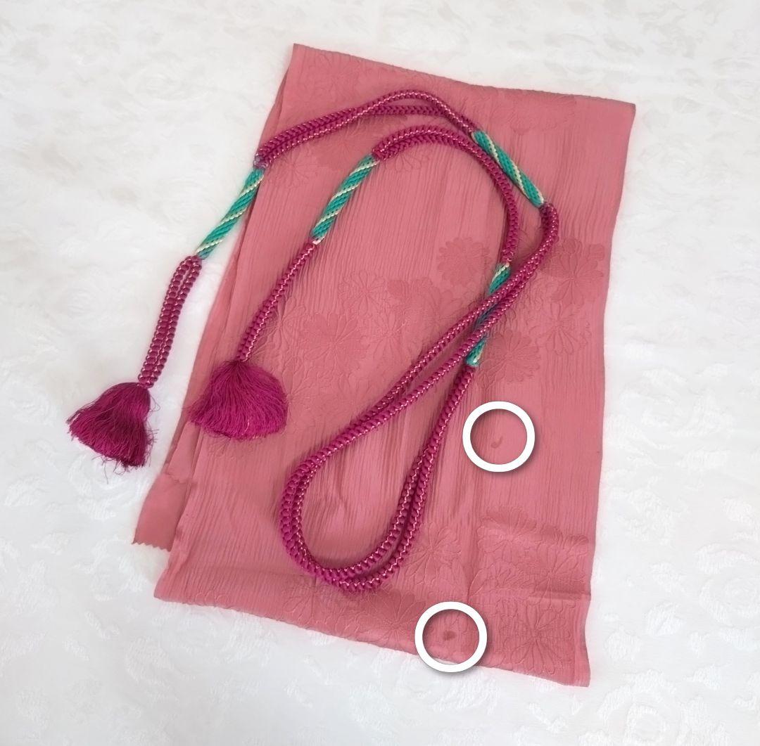 ポケカ 美品 ブルー系振袖 8点フルセット 正絹★青 バラ 鳳凰 ※ラメ