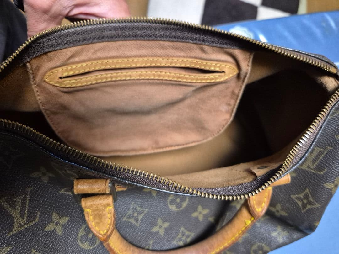 Louis Vuitton モノグラム スピーディー30パリ本店で購入初期モデル