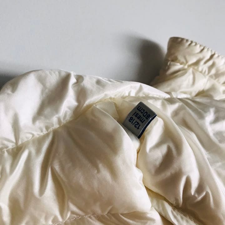 モンクレール　ダウン　キッズ　80cm ホワイト