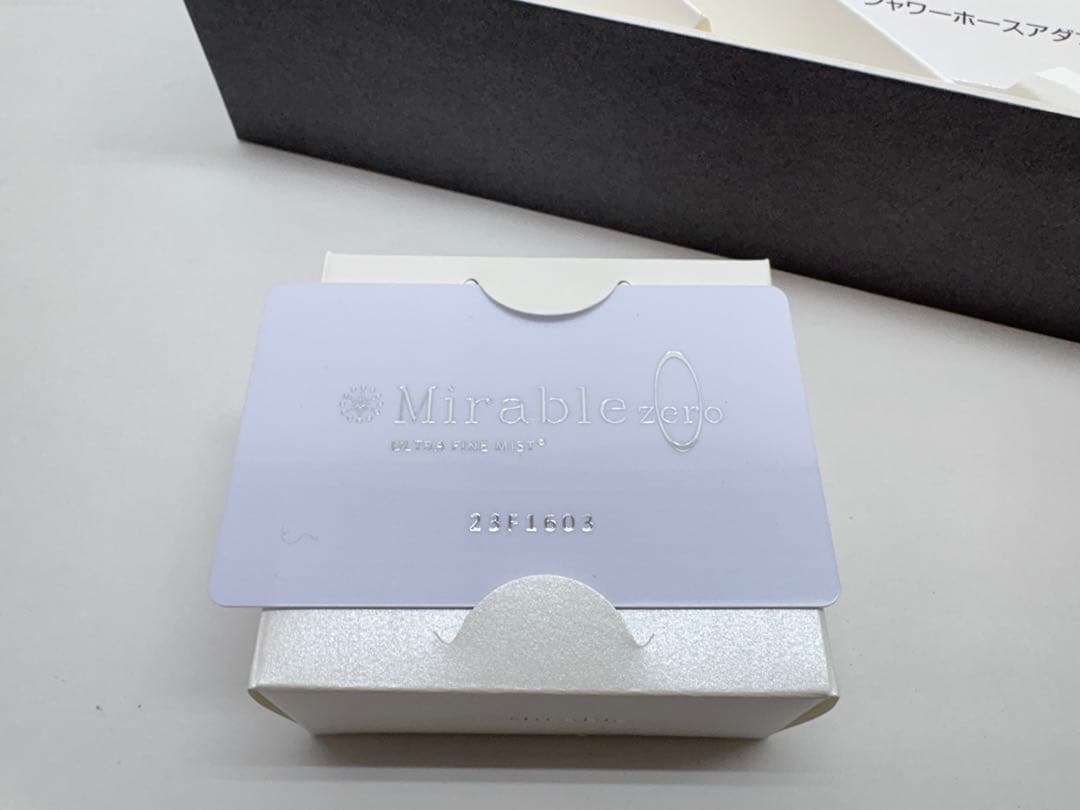 ミラブル ゼロ ウルトラファインミスト シャワーヘッド