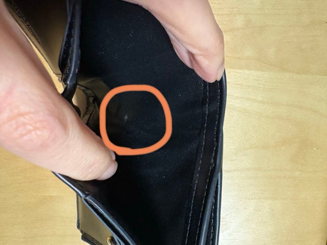 ボッテガべネタ　イントレチャート　2つ折り財布