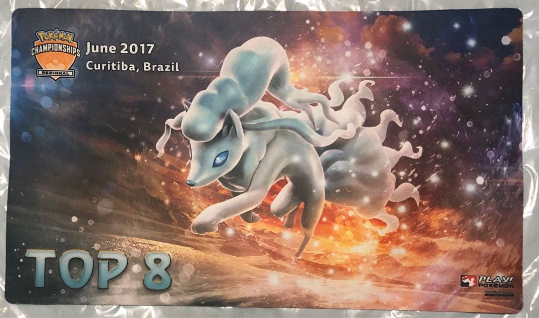 ポケモンカード プレイマット アローラキュウコン top8