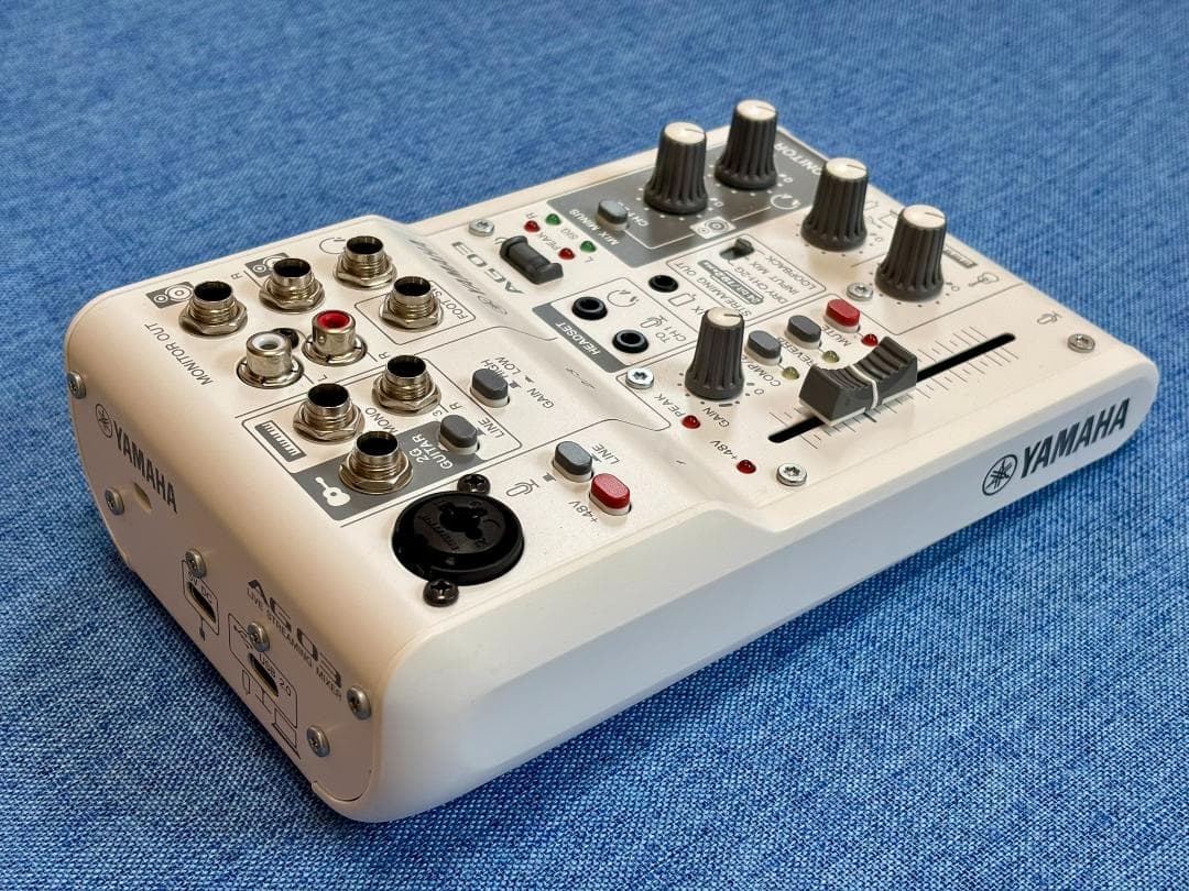YAMAHA AG03 MK2 オーディオインターフェース ミキシングコンソール