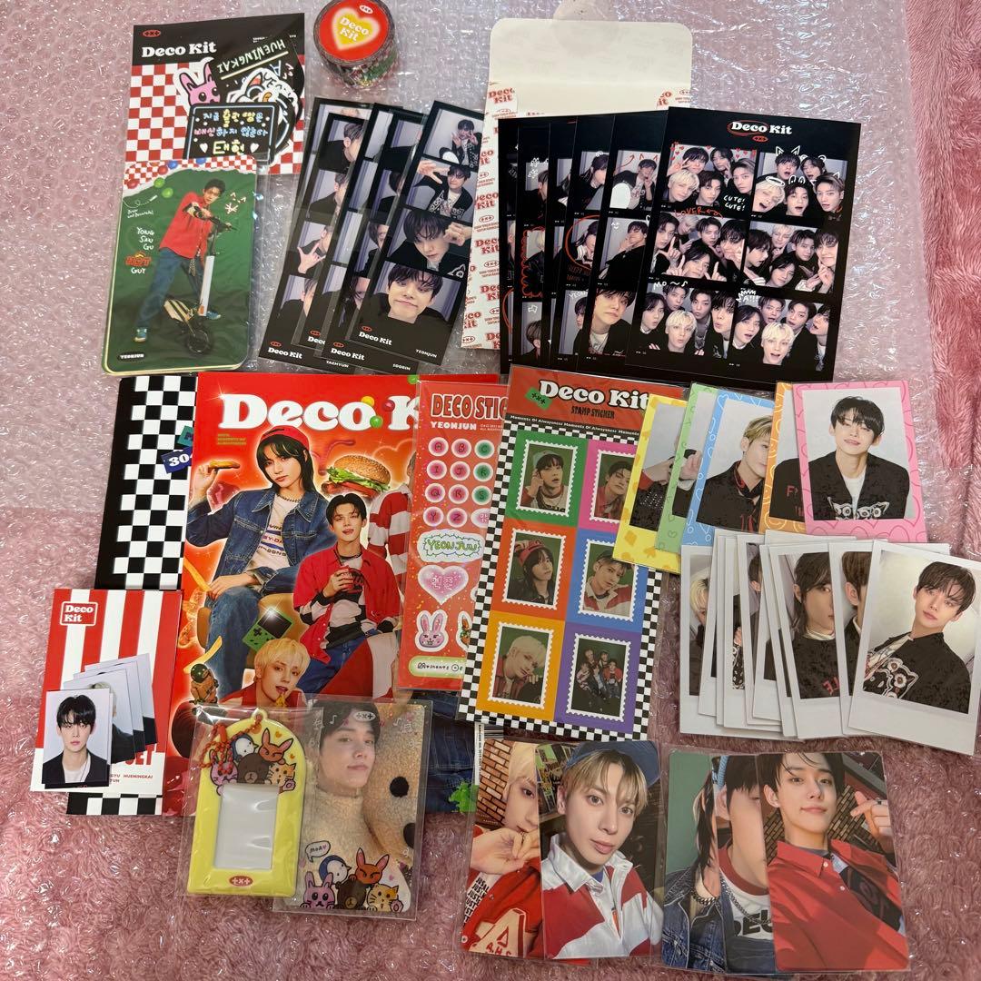 tomorrow x together 2022 デコキット　トレカ　ヨンジュン