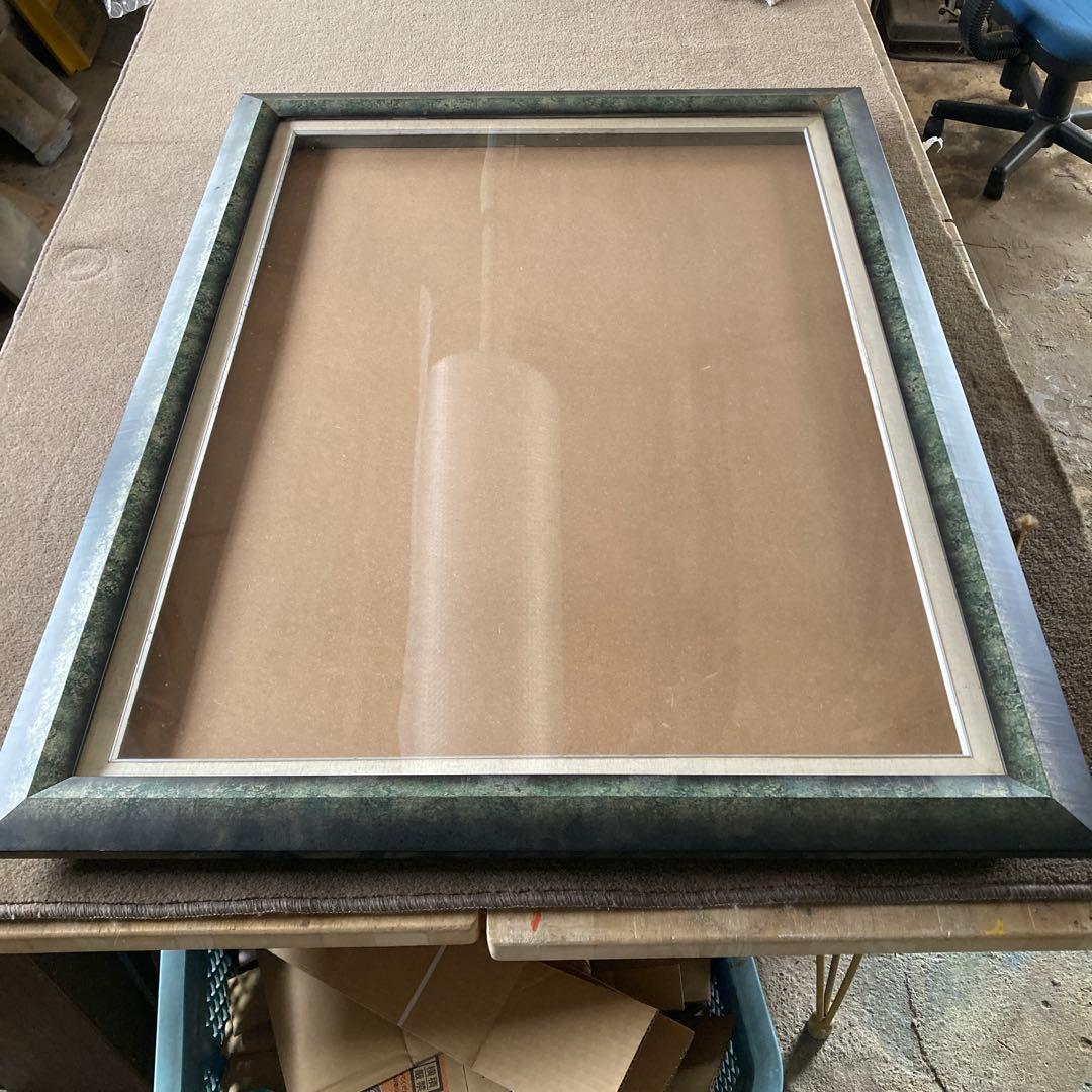 大型 B1サイズ 油彩額縁 内側103cm x 73cm アクリル