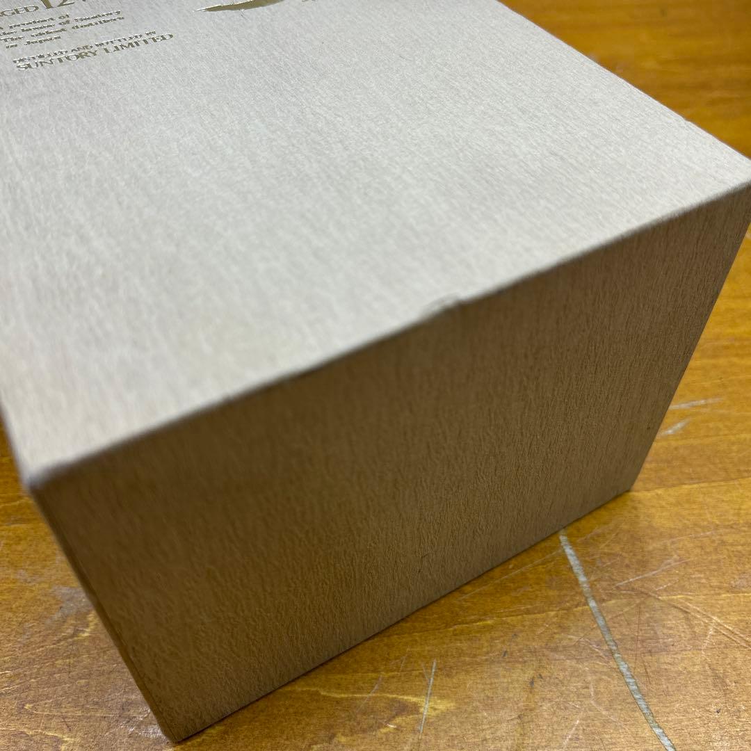 5271【未開栓】 サントリー 山崎 12年 1000mlLクイーンサイズ箱付き