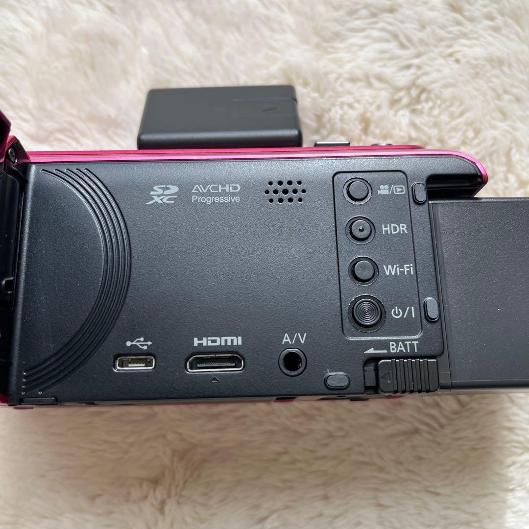 Panasonic HC-W585M ビデオカメラ 64GB内蔵 ピンク