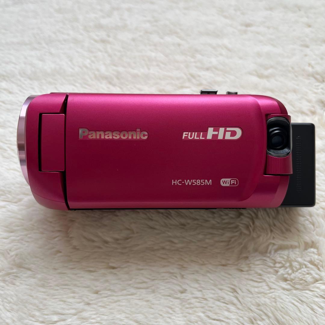 Panasonic HC-W585M ビデオカメラ 64GB内蔵 ピンク