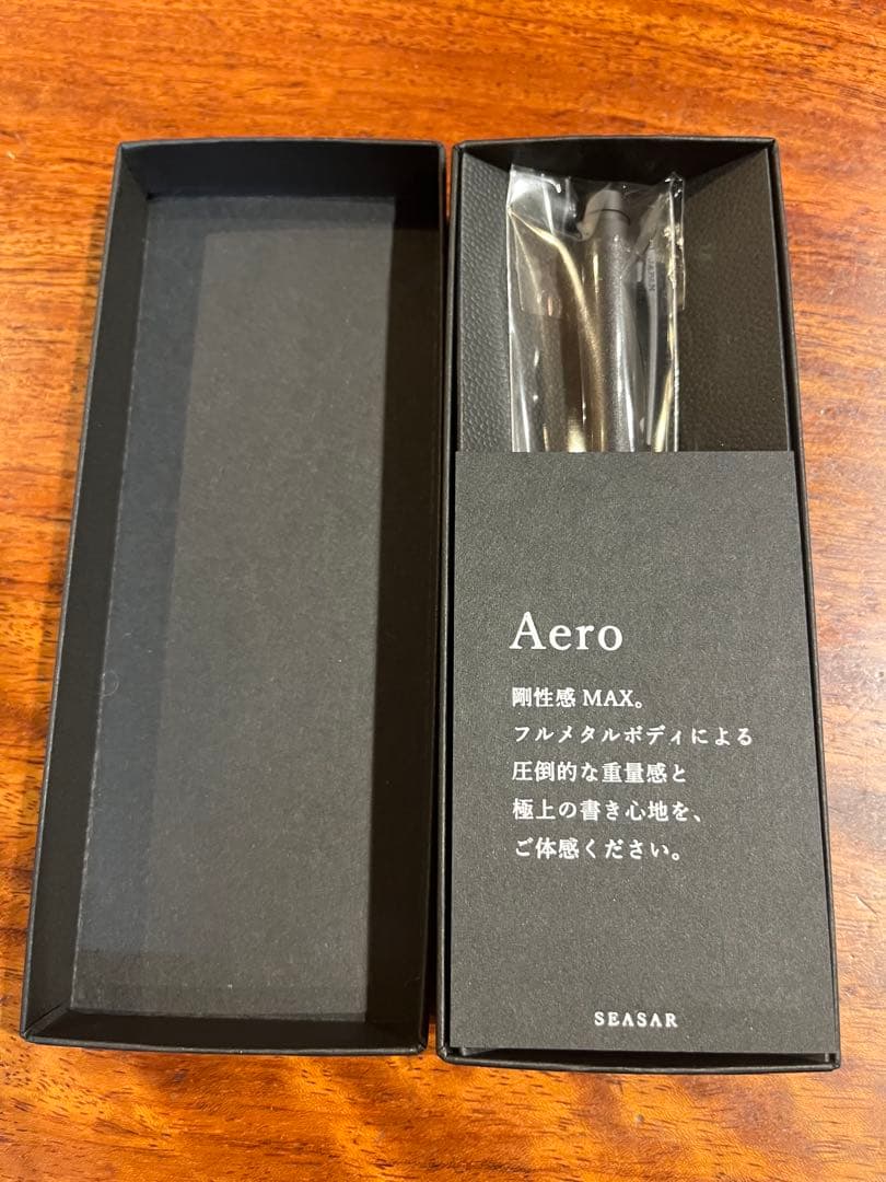 Aero 剛性感Maxシャーペン ガンメタル seasar しーさー エアロ