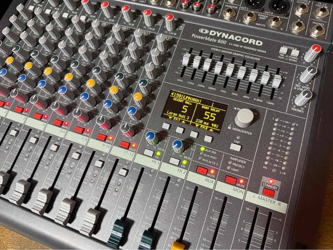 DYNACORD POWERMATE 600-3 動作品美品 USED