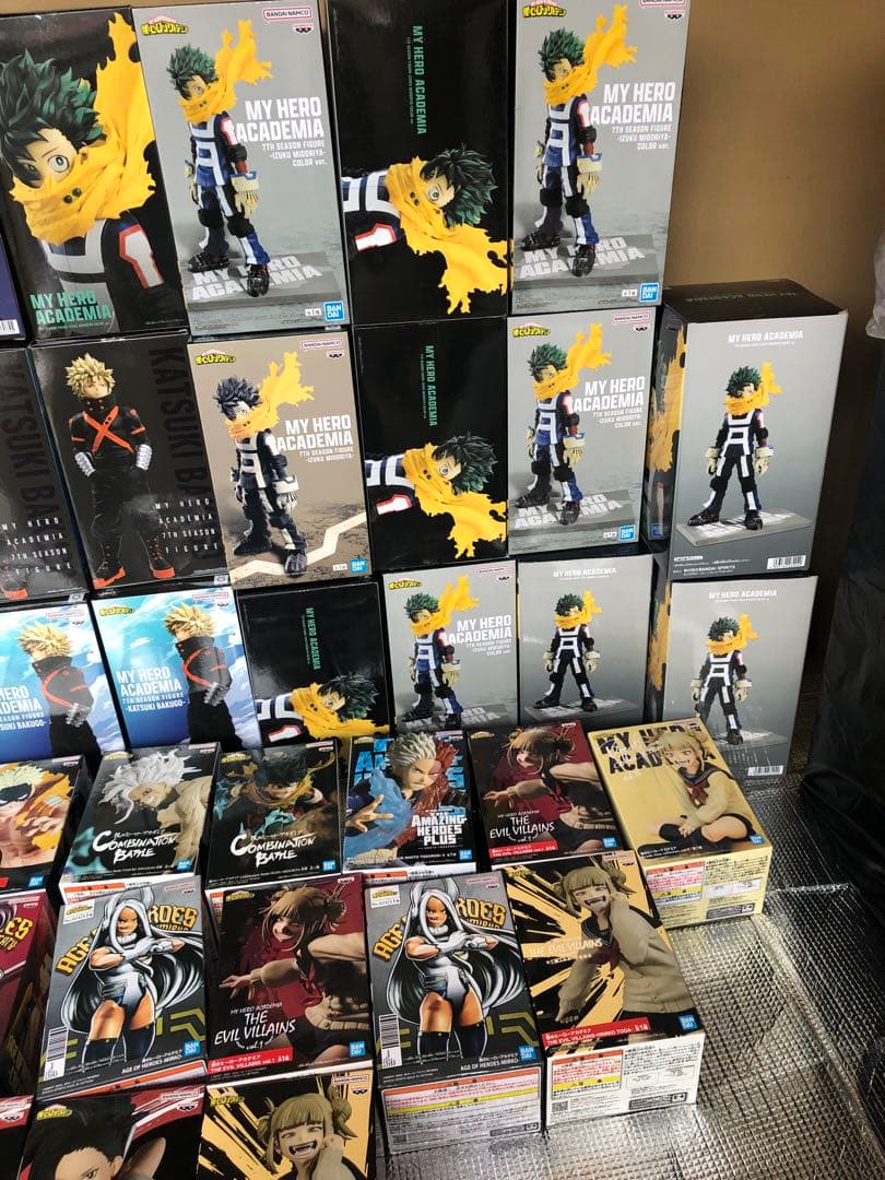ヒロアカ　フィギュア　デク　爆轟　轟　トガヒミコ　ミルコ　ホークス　59個