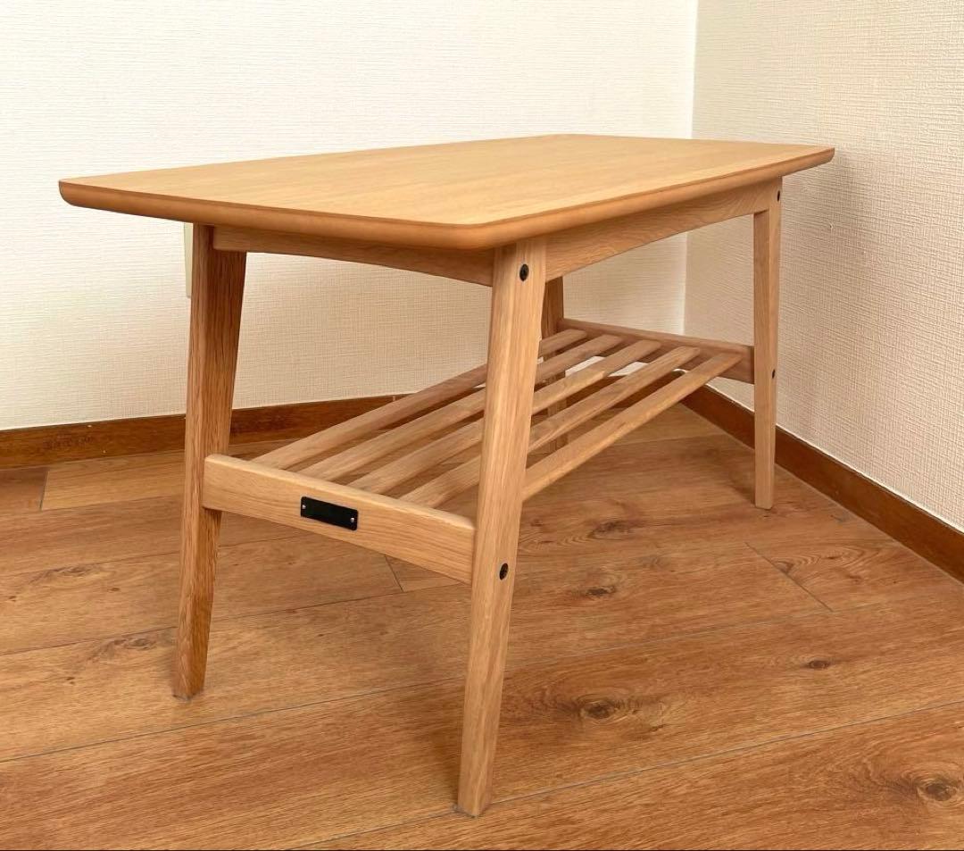 カリモク60 リビングテーブルS 小　ピュアオーク　美品　12/16まで