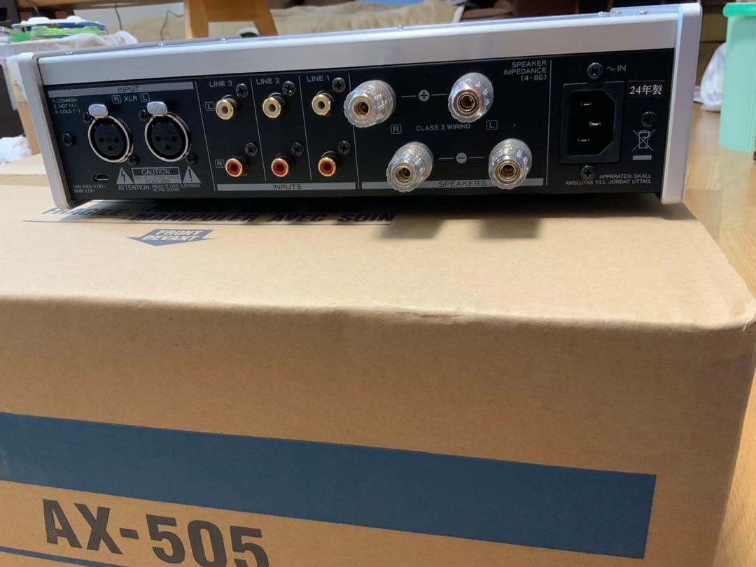 【開封済 新同品】AX-505 プリメインアンプ 完動品。24Hrエージング。