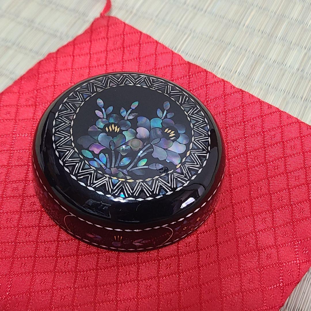 棗　螺鈿　茶道具