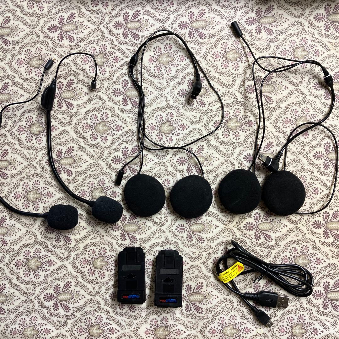FODSPORTS M1-S PRO Bluetoothインカム 2個セット