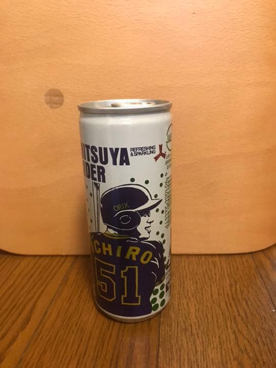 【値下げしました！未開封 保存状態良】三ツ矢サイダー イチロー缶