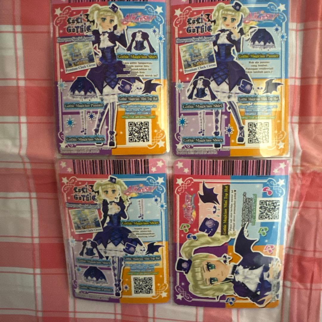 傷あり アイカツ！ 海外版ゴスマジックコーデ インドネシア