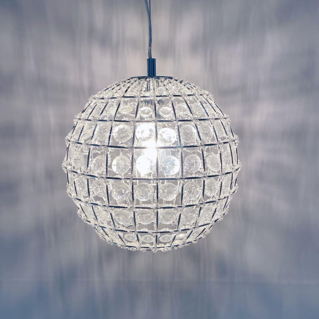 DI CLASSE クリスタルボール ペンダントライト 美品　 ディクラッセ