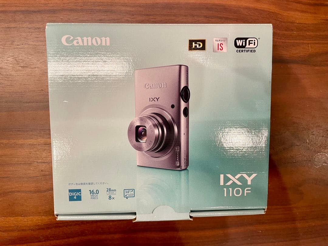 Canon IXY 110F デジタルカメラ　新品未使用　ビデオ　レア　貴重