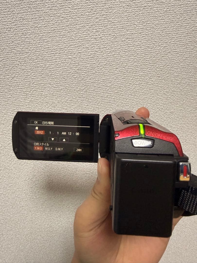 動作確認済み　Canon iVIS HF R31 レッド
