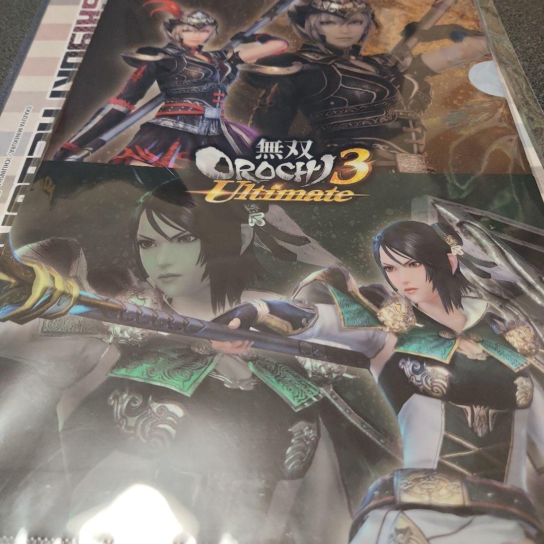 三國無双8 無双OROCHI3 クリアファイル ルーズリーフ